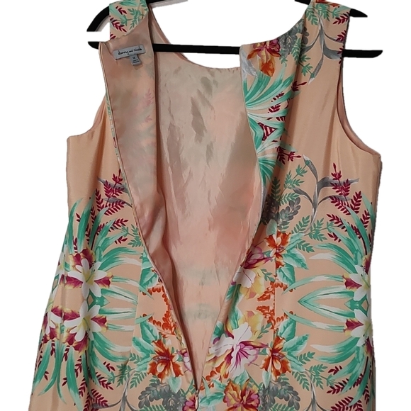 Danny and Nicole Floral Sleeveless Dress Size 14 - Picture 3 of 5